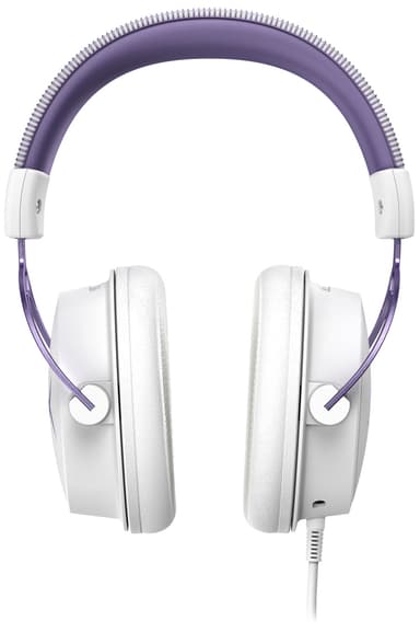 HyperX Cloud Alpha pro gaming headset (vit/lila)