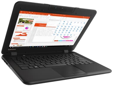 Lenovo 100e Chromebook 11.6" bärbar dator (svart)