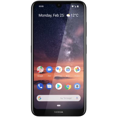 Nokia 3.2 smartphone (svart)