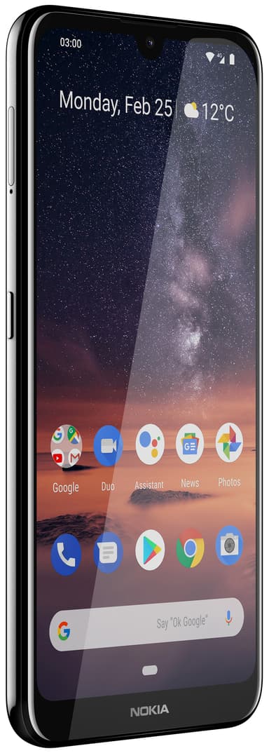 Nokia 3.2 smartphone (svart)