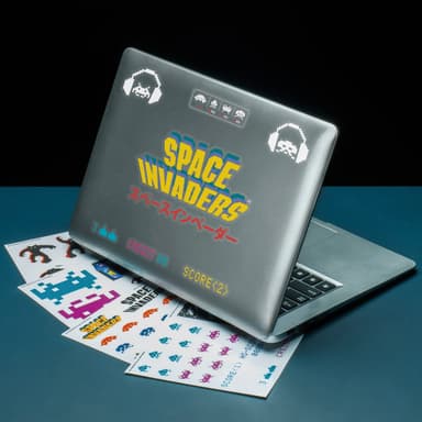 Paladone Space Invaders gadget dekaler