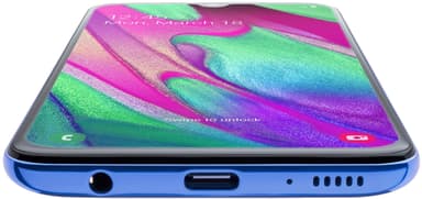 Samsung Galaxy A40 smartphone (blå)