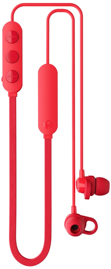 Skullcandy Jib+ trådlösa in ear-hörlurar (röda)
