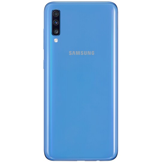 Samsung Galaxy A70 smartphone (blå)