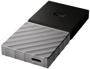 WD My Passport portabel SSD 2 TB (svart/grå)