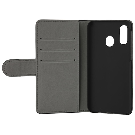 Gear Samsung Galaxy A40 plånboksfodral (svart)