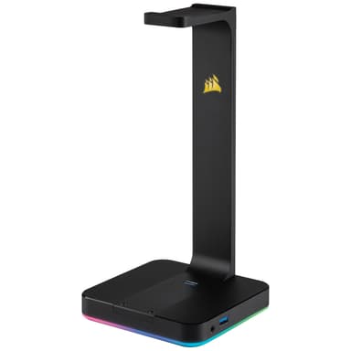 Corsair ST100 RGB headsetstativ med 7.1-ljud