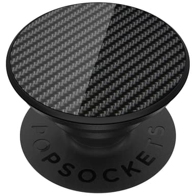 Popsockets mobilhållare (carbon fiber black)
