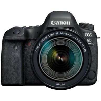 Canon EOS 6D Mark II DSLR-kamera + EF 24-105 mm f/3,5-5,6 IS STM-lins