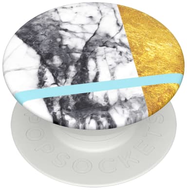 Popsockets PopMini trippel mobilhållare (white marble)