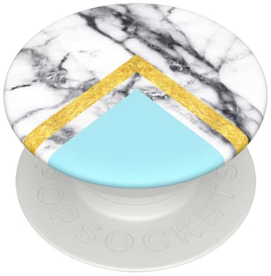 Popsockets PopMini trippel mobilhållare (white marble)