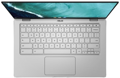 Asus Chromebook Flip C434, M3-8/4/64 14” 2-i-1 bärbar dator (silver)