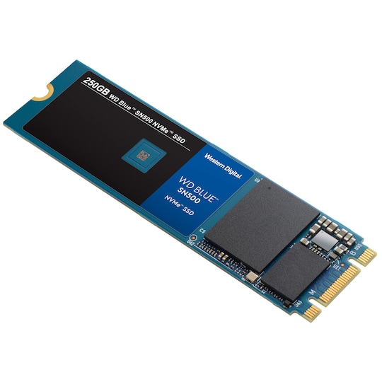 WD Blue SN500 NVMe PCIe M.2 intern SSD 250 GB