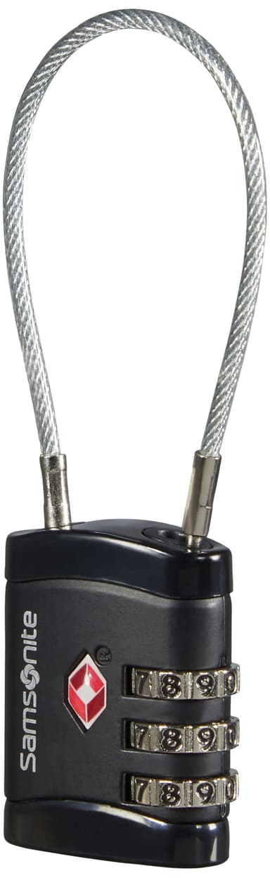 Samsonite Travel TSA kombinationslås med kabel