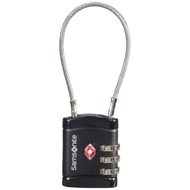 Samsonite Travel TSA kombinationslås med kabel