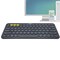 Logitech K380 Trådlöst tangentbord Bluetooth (grå)