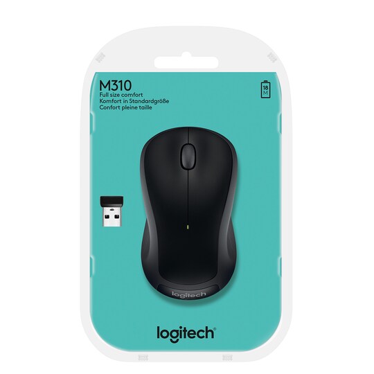 Logitech Wireless Mouse M310 (Nya generationen)