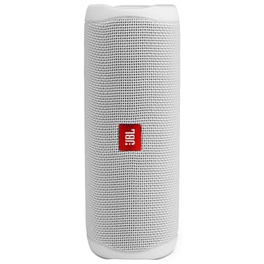 JBL Flip 5 bärbar trådlös högtalare (vit)