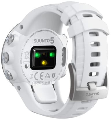 Suunto 5 GPS träningsklocka (vit)