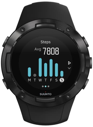Suunto 5 GPS träningsklocka (svart)