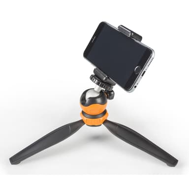 Utomhus Stativ 14 cm Svart/Orange