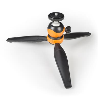 Utomhus Stativ 14 cm Svart/Orange