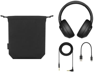Sony WH-XB900 EXTRA BASS trådlösa hörlurar (svarta)