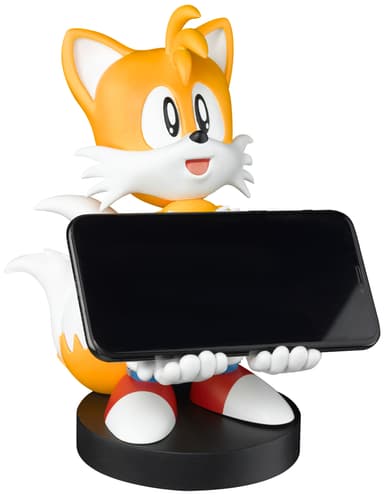 Exquisite Gaming Cable Guy hållare figur. (Sonic the Hedgehog - Tails)
