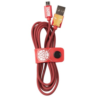 Tribe Micro USB-kabel 120 cm (Iron Man) Tribe Micro USB-kabel 120 cm (Iron Man)