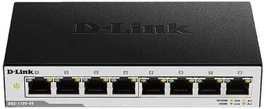 D-Link DGS-1100-08 8-port Gigabit Smart switch