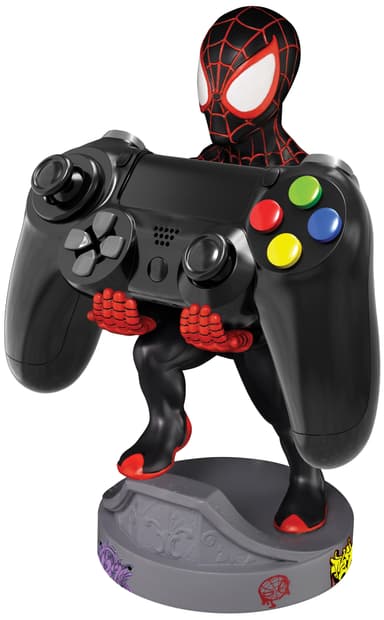 Exquisite Gaming Cable Guy hållare figur (Marvel - Miles Morales)