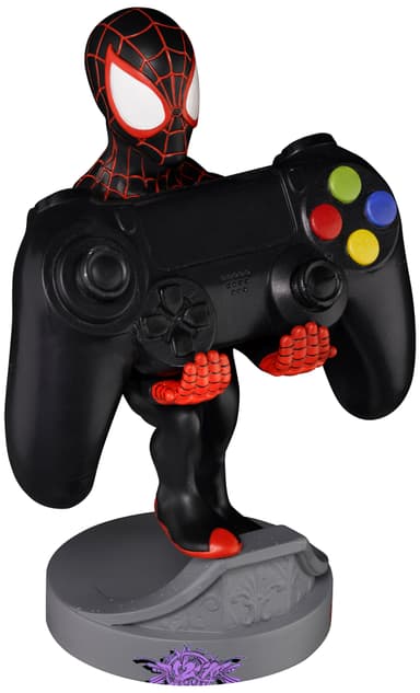 Exquisite Gaming Cable Guy hållare figur (Marvel - Miles Morales)