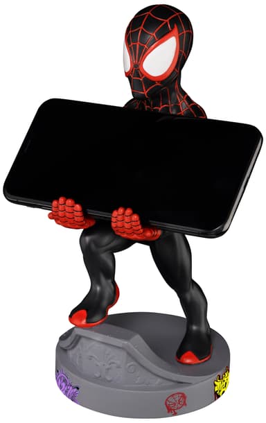Exquisite Gaming Cable Guy hållare figur (Marvel - Miles Morales)