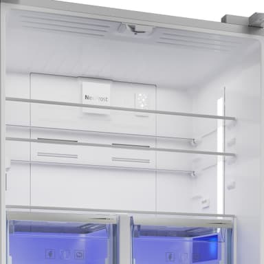Beko sida-vid-sida kyl/frys GN1416220CX (182 cm)
