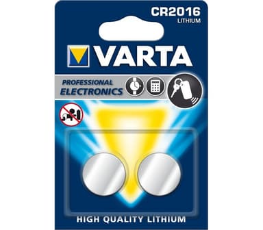 Varta CR 2016-batteri (2 st)
