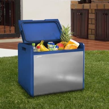 Elektrisk kylbox tristar kb7245 41 l 90w stål blå