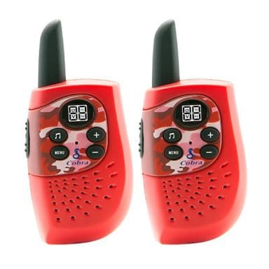 Walkie-talkie cobra pmr hm230 3 km röd