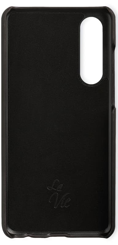 La Vie Huawei P30 läderfodral (espresso svart)