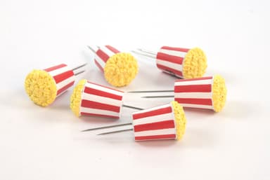 Kornhållare - Popcorn / 4 Satser