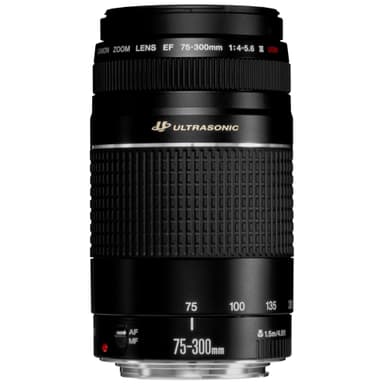 CANON EF 75-300MM f/4-5.6 III USM teleobjekltiv med zoom