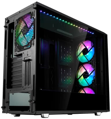 Fractal Design Vision S2 PC datorchassie  (RGB/härdat glas)
