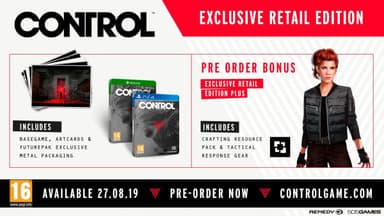 Control - Retail Exclusive Edition (PS4)