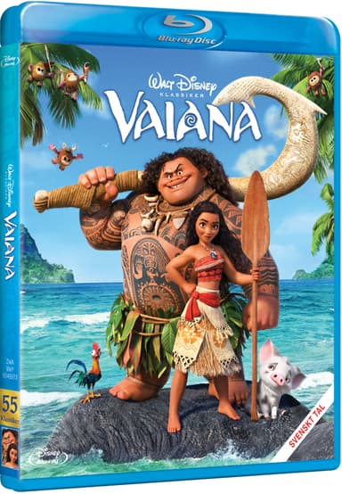 Vaiana (blu-ray)