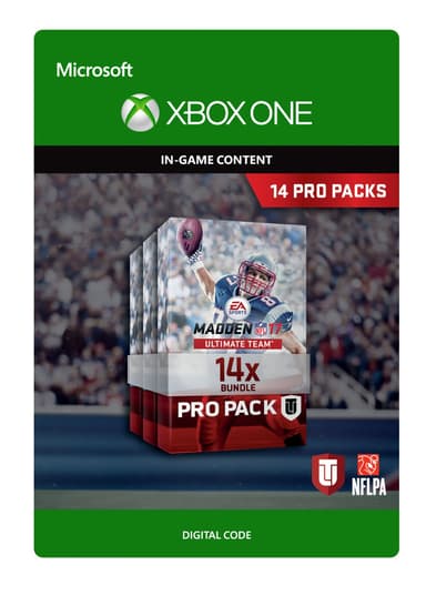 Madden NFL 17 14 Pro Pack Bundle - XOne