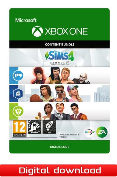 The Sims 4 Extra Content Starter Bundle - XOne
