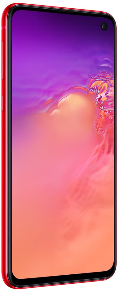 Samsung Galaxy S10e smartphone (kardinalröd)