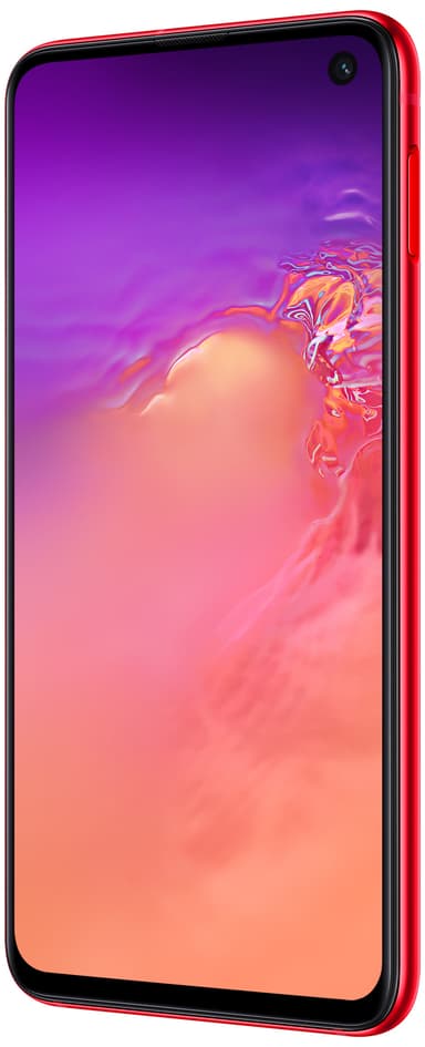 Samsung Galaxy S10e smartphone (kardinalröd)