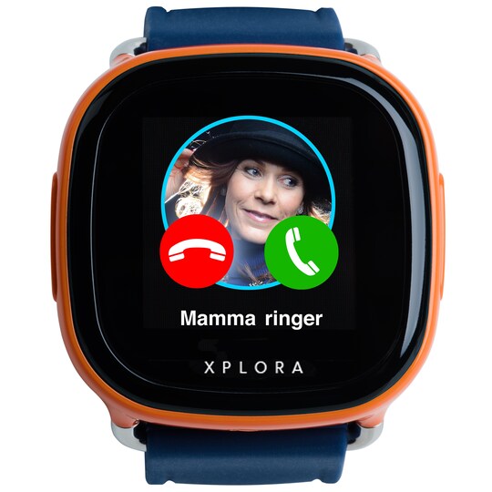 Xplora mobilklocka för barn (orange/blå) - 89:-/mån