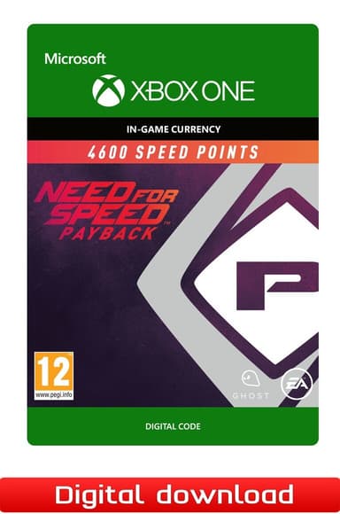 Need for Speed Payback 4600 SPEED POINTS - XOne