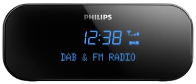 Philips klockradio AJB3000/12 (svart)